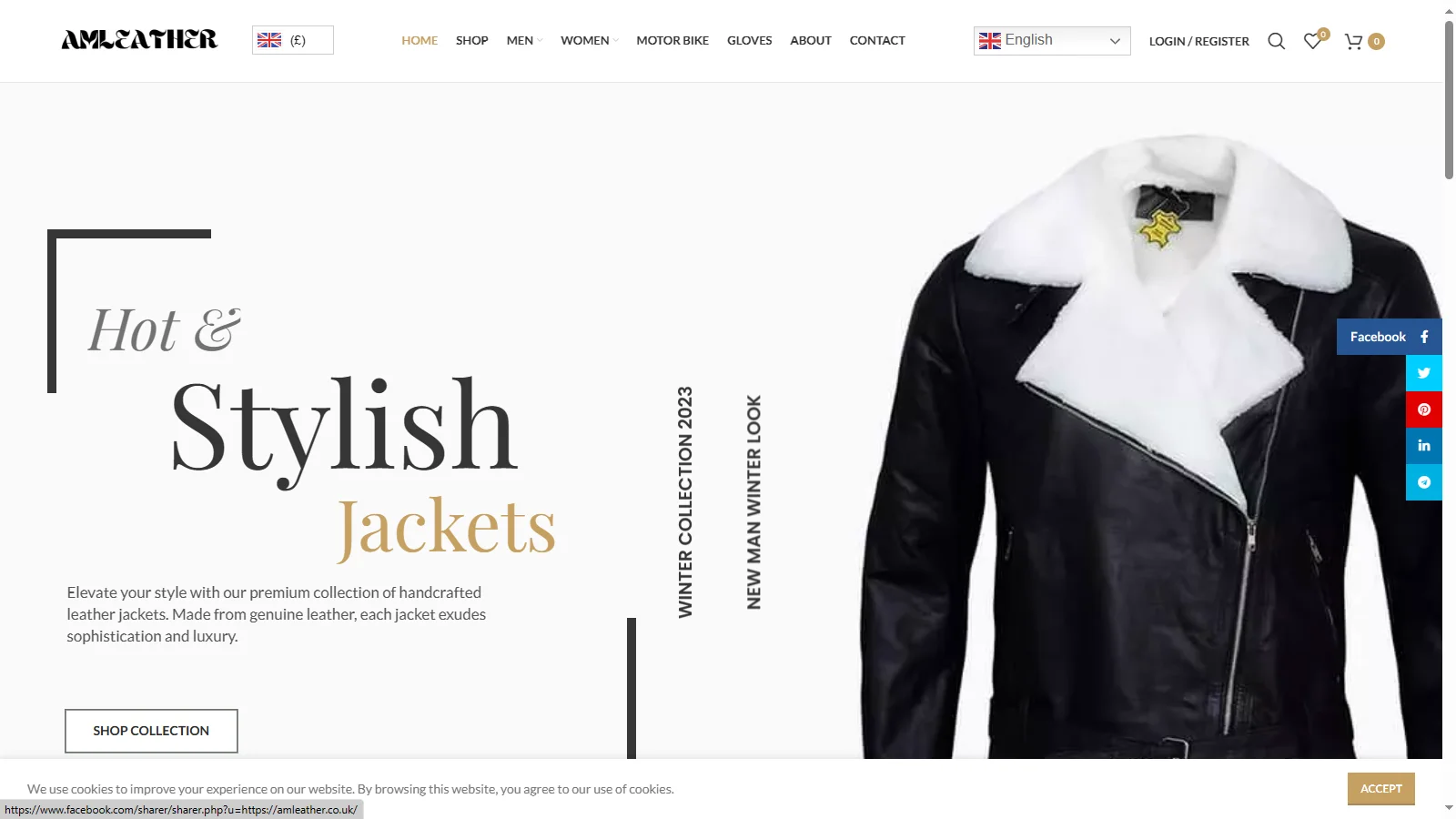 Ecommerce fashion store website designed and developed by GreenyWebs.