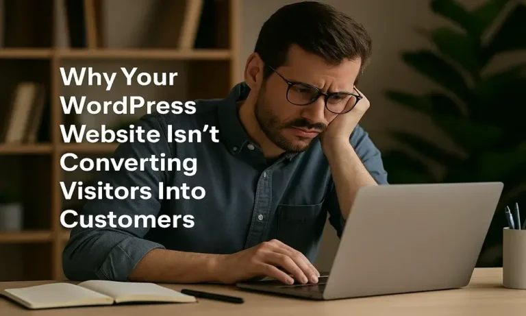 Why Your WordPress Website Isn’t Converting Visitors Into Customers